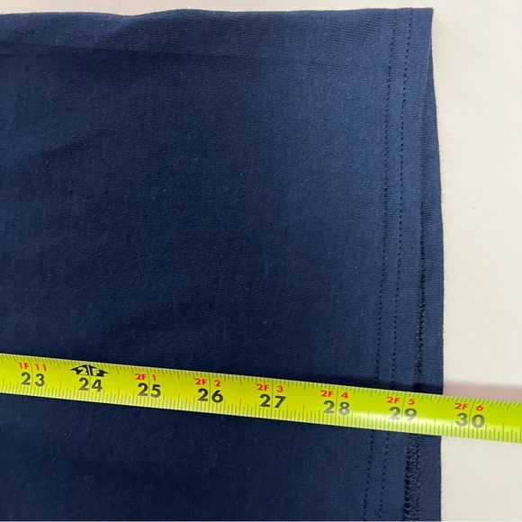 NWT LEVI’S STRAUSS Men’s Pullover Tee Shirt Sz Medium Blue W/Multi Color Graphic - Picture 8 of 8